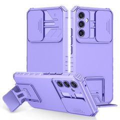 Чохол Kickstand із захистом камери для Samsung Galaxy A34 колір Фіолетовий