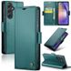 Кожаный чехол-книжка Retro Case для Samsung Galaxy A54 цвет Зелёный