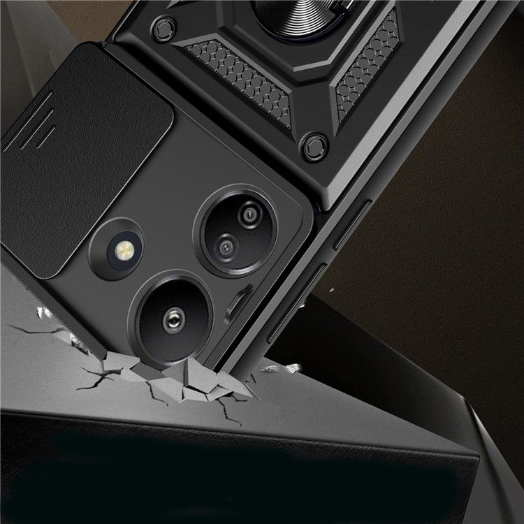Чехол Defender с защитой камеры для Xiaomi Redmi 13C / Poco C65 цвет Синий
