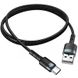 Дата кабель Hoco DU46 Charging USB to Type-C (1m) - Черный фото 2