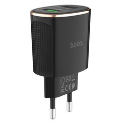 Мережевий зарядний пристрій Hoco C60A QC3.0 (2USB / 3.4A)