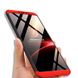 Чехол GKK 360 градусов для Xiaomi Mi Max 3 - Черно-Красный фото 3