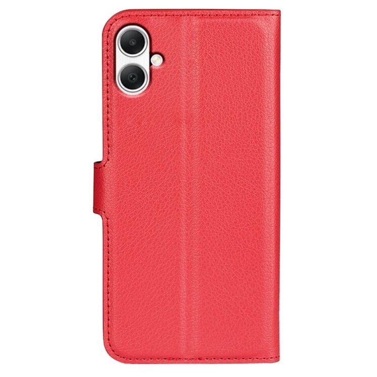 Чехол-Книжка с карманами для карт на Samsung Galaxy A05 цвет Красный