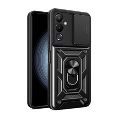 Чехол Defender с защитой камеры для Tecno Pova Neo 2 - Черный фото 1