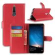 Чохол книжка з кишенями для карт на Huawei Mate 10 lite колір Червоний