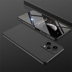 Чохол GKK 360 градусів для Xiaomi Redmi Note 12 Pro 5G колір Чорний