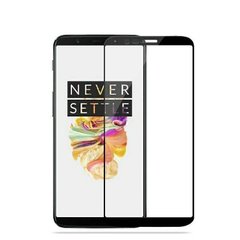 Защитное стекло 2.5D на весь экран для OnePlus 6 - Чёрный фото 1