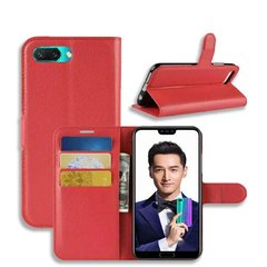 Чехол-Книжка с карманами для карт на Huawei Honor 10 - Красный фото 1