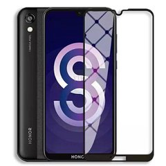 Защитное стекло 2.5D на весь экран для Huawei Y5 (2019) / Honor 8S - Чёрный фото 1