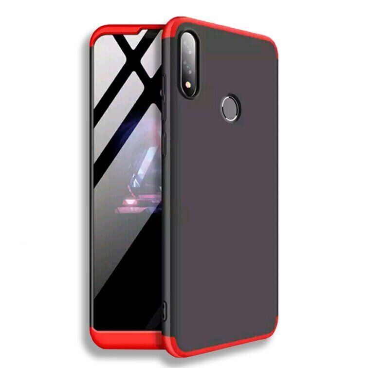 Чохол GKK 360 градусів для Asus Zenfone Max Pro (M2) - Чёрно-Красный фото 1