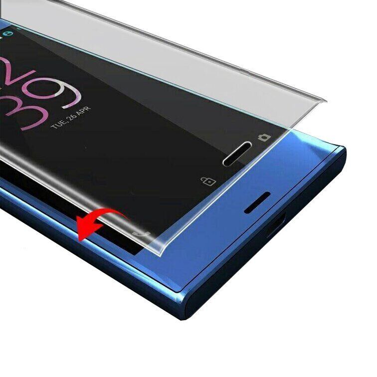 Защитное стекло 3D на весь экран для Sony Xperia XA Ultra - Прозрачный фото 3