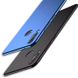 Чехол Бампер с покрытием Soft-touch для Huawei Honor 10 lite - Синий фото 2