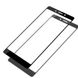 Защитное стекло 2.5D на весь экран для Sony Xperia L3 - Черный фото 2