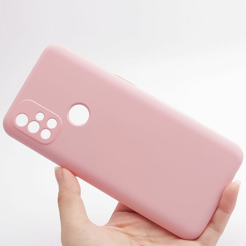 Чехол Candy Silicone для OnePlus N10 - Розовый фото 2
