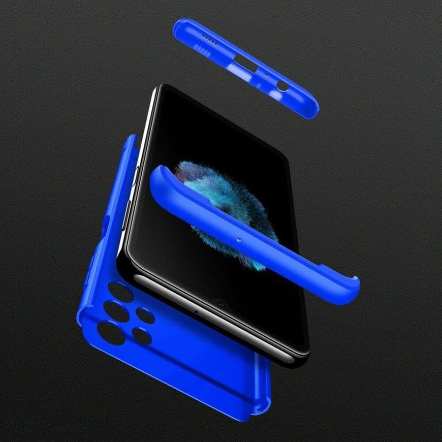 Чехол GKK 360 градусов для Samsung Galaxy A13 - Синий фото 5