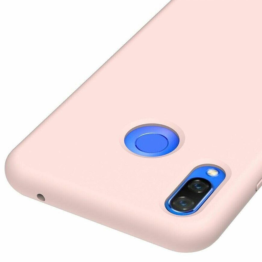 Оригинальный чехол Silicone cover для Huawei P Smart Plus - Розовый фото 4