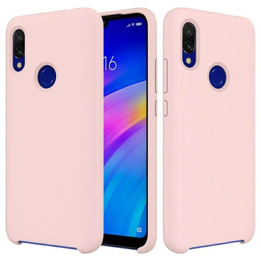 Оригинальный чехол Silicone cover для Huawei P Smart Plus - Розовый фото 1