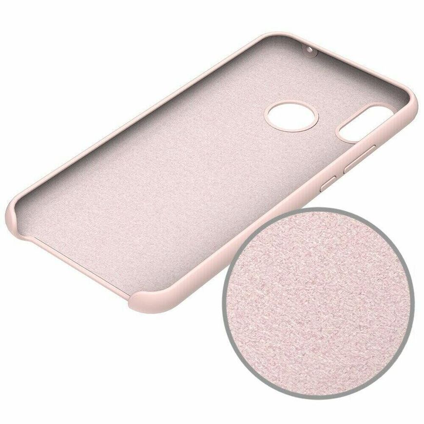 Оригинальный чехол Silicone cover для Huawei P Smart Plus - Розовый фото 5