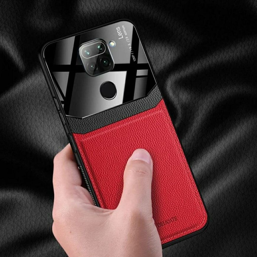Чехол бампер DELICATE для Xiaomi Redmi Note 9 - Красный фото 2