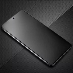 Матовое защитное стекло 2.5D для Samsung Galaxy A52 4G - Чёрный фото 1