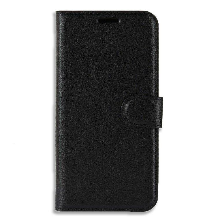 Чехол-Книжка с карманами для карт на Xiaomi Mi8 lite - Черный фото 6