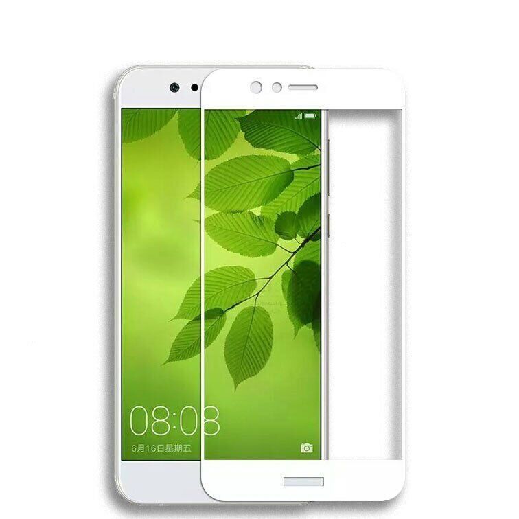 Захисне скло 2.5D на весь екран для Huawei Nova - Білий фото 1