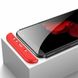 Чехол GKK 360 градусов для Samsung Galaxy A8 (2018) - Черно-Красный фото 5