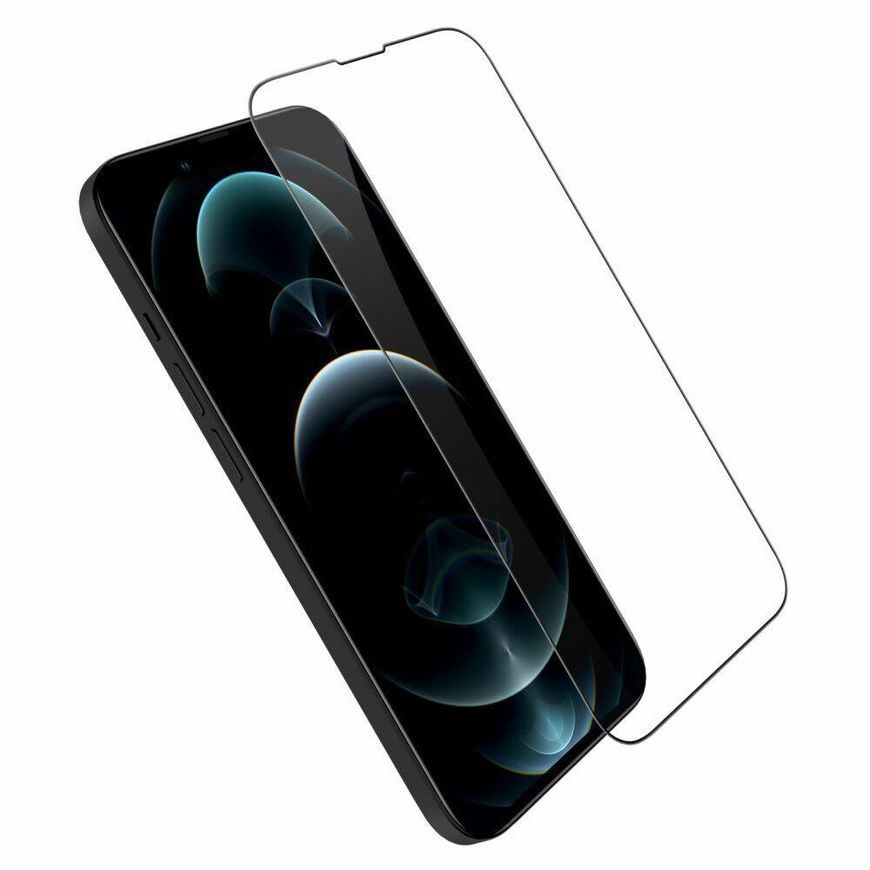 Защитное стекло 2.5D на весь экран для iPhone 14 - Черный фото 3