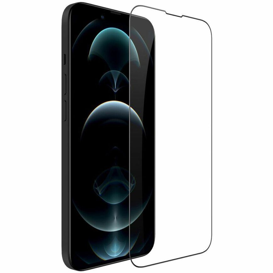 Защитное стекло 2.5D на весь экран для iPhone 14 - Черный фото 2