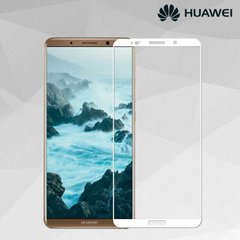 Защитное стекло 2.5D на весь экран для Huawei Mate 10 - Белый фото 1