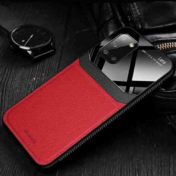 Чехол бампер DELICATE для Samsung Galaxy M31s - Красный фото 3