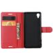Чохол книжка з кишенями для карт на Sony Xperia XA1 Plus (G3412) - Червоний фото 2