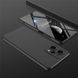 Чехол GKK 360 градусов для Xiaomi Redmi Note 12 4G цвет Черный