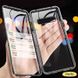 Магнитный чехол с защитным стеклом для Samsung Galaxy S10 Plus - Черный фото 4