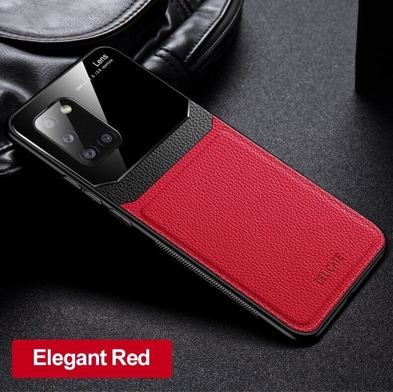 Чехол бампер DELICATE для Samsung Galaxy M31s - Красный фото 1