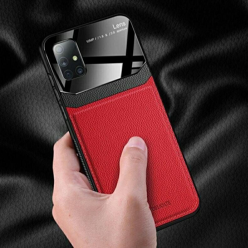 Чехол бампер DELICATE для Samsung Galaxy M30s - Красный фото 3