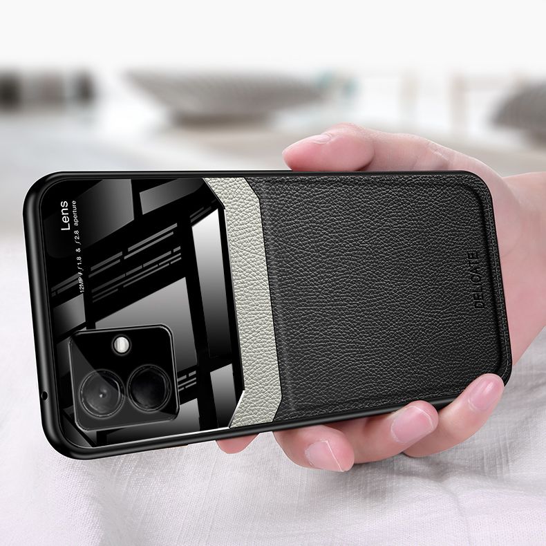 Чехол бампер DELICATE для Samsung Galaxy A04 - Черный фото 4