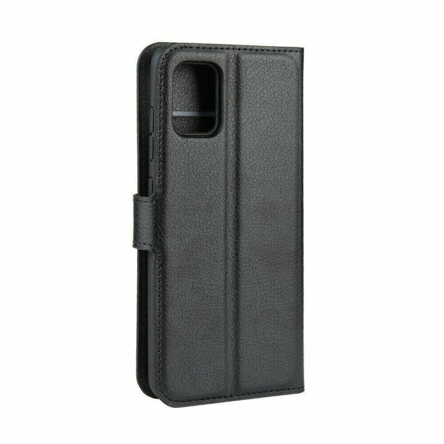 Чехол-Книжка с карманами для карт на Samsung Galaxy A51 - Черный фото 5