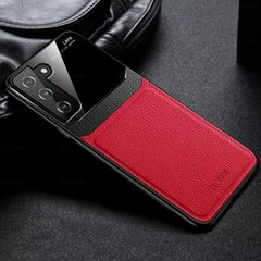 Чехол бампер DELICATE для Samsung Galaxy S21 FE цвет Красный