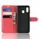 Чохол книжка з кишенями для карт на Samsung Galaxy A20 / A30 - Червоний фото 4