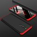 Чехол GKK 360 градусов для Xiaomi Redmi 8 - Черно-Красный фото 1