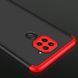 Чехол GKK 360 градусов для Xiaomi Redmi 10X / Note 9 - Черно-Красный фото 2
