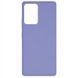 Чехол Silicone cover для Samsung Galaxy A52 - Фиолетовый фото 1