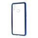 Магнитный чехол с защитным стеклом для Samsung Galaxy A10s - Синий фото 3