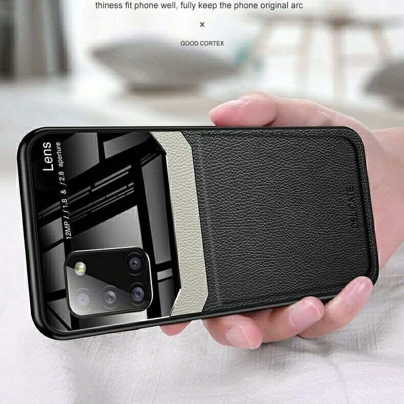 Чехол бампер DELICATE для Samsung Galaxy M31s - Черный фото 3