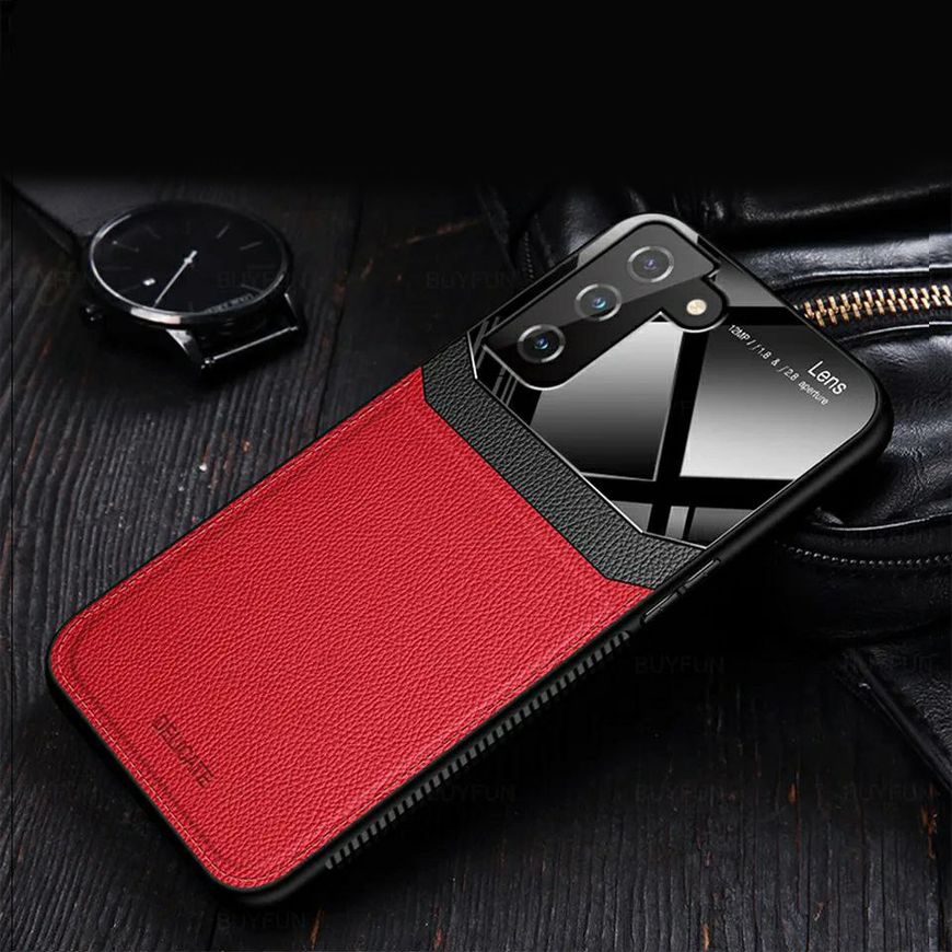Чохол бампер DELICATE на Samsung Galaxy S21 FE колір Червоний