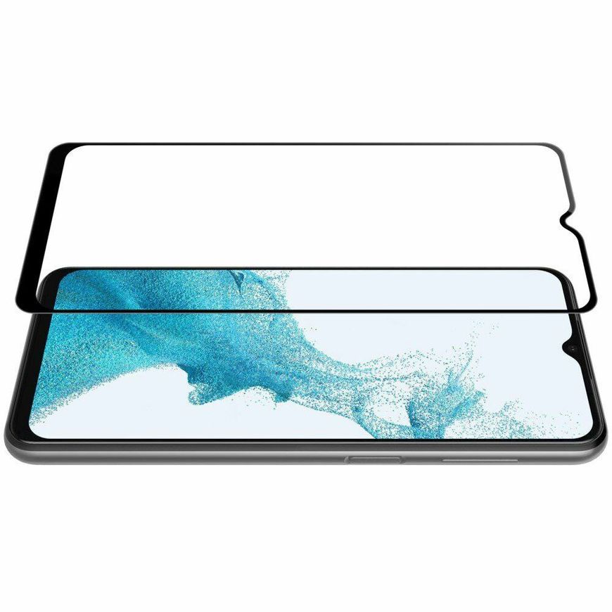 Защитное стекло 2.5D на весь экран для Samsung Galaxy A23 - Черный фото 4