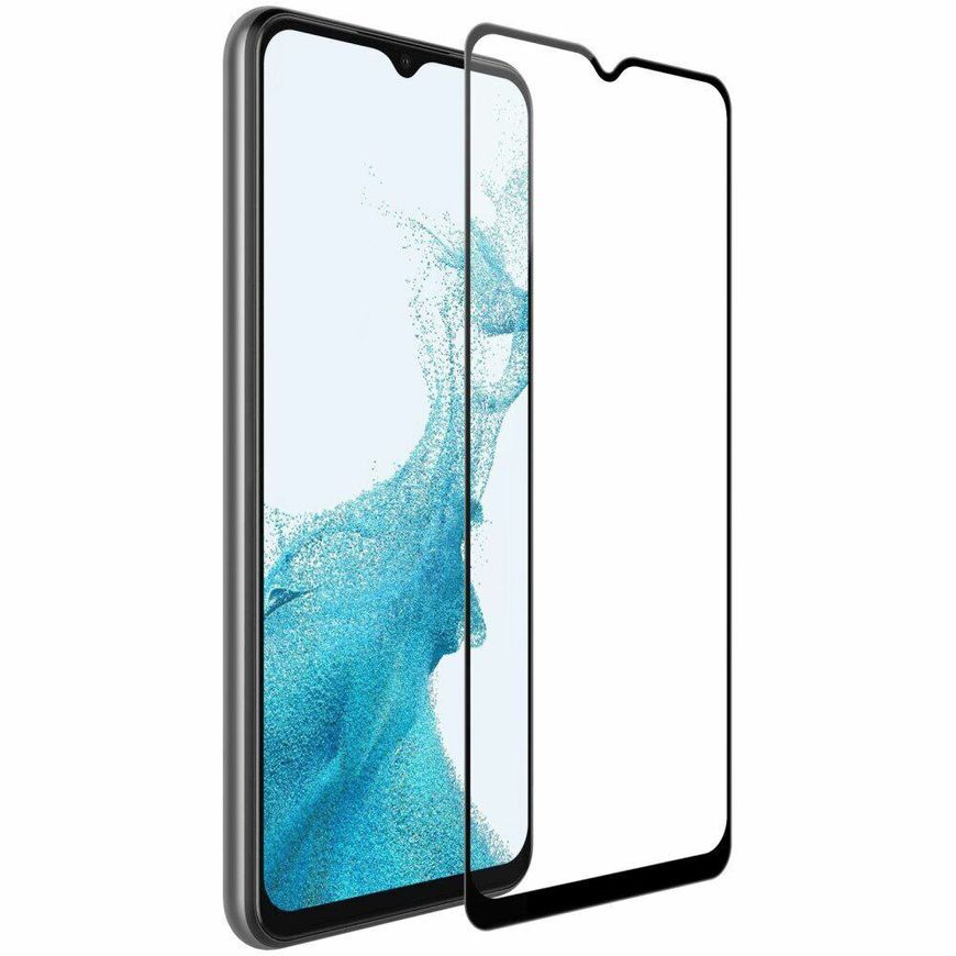 Защитное стекло 2.5D на весь экран для Samsung Galaxy A23 - Черный фото 2