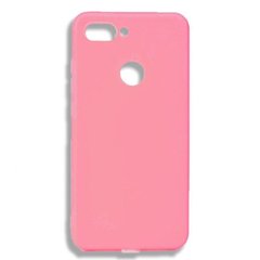 Чехол Candy Silicone для Xiaomi Mi8 lite - Розовый фото 1
