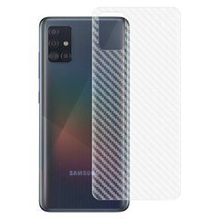Карбоновая пленка на корпус для Samsung Galaxy M31s - Прозрачный фото 1